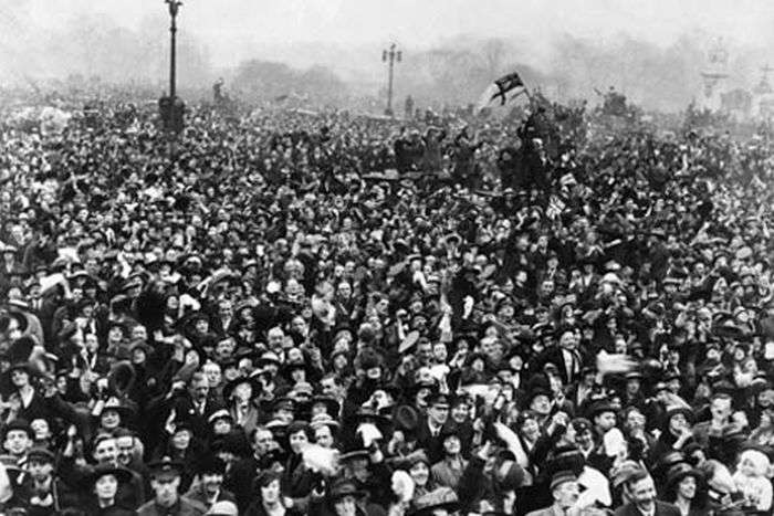 Архівні знімки в день закінчення Першої Світової Війни (31 фото)
