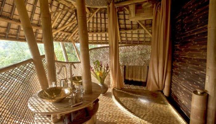 Будинок з бамбука на Балі (15 фото)