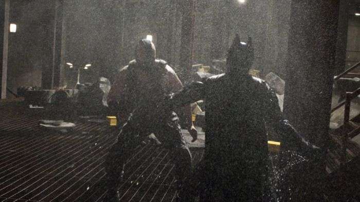 Як знімалася битва проти Бетмена Бейн (45 фото)