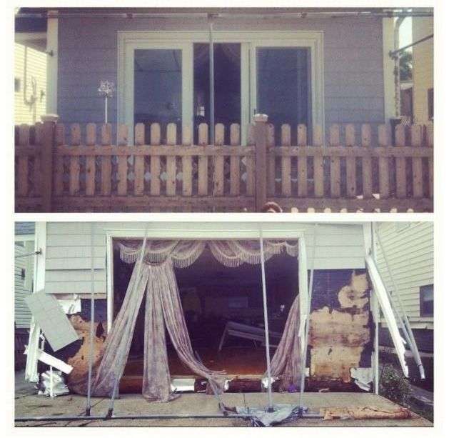 Порівняльні знімки до і після урагану Сенді (24 фото)