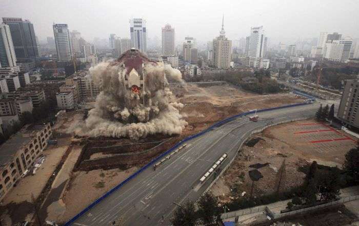 Дивний метод забудови китайських міст (51 фото)