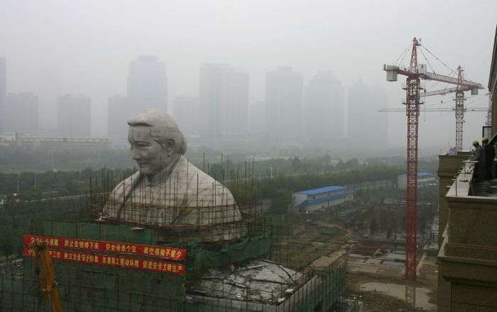 Дивний метод забудови китайських міст (51 фото)