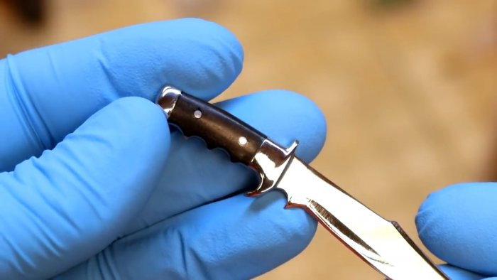 Как превратить болт в красивый маленький сувенирный охотничий нож Самоделки