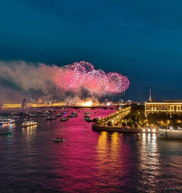 В Санкт-Петербурге прошел праздник «Алые паруса» Интересное