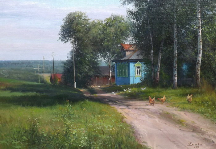 Ностальгия по даче: картины Вячеслава Палачева 