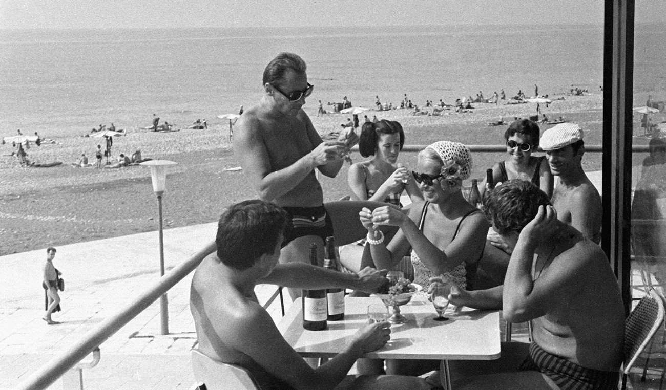 Пляжный отдых в Советском Союзе 